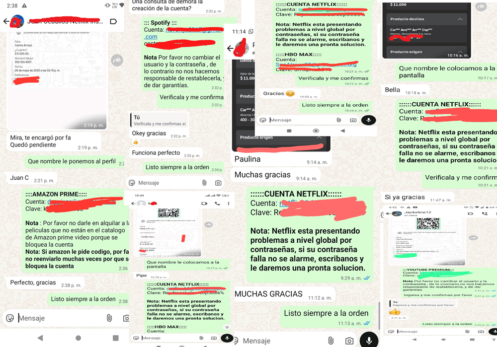 clientes cuentas full Nos complace ofrecer un servicio que va más allá de lo técnico. Nos caracterizamos por ser atentos, pacientes y comprensivos, siempre dispuestos a escuchar y resolver cualquier inquietud con la mayor dedicación y empatía.